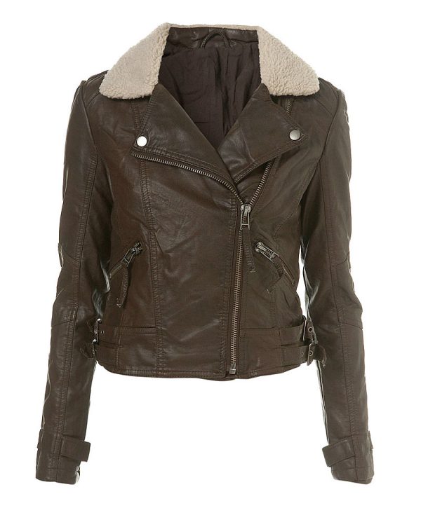 Karen Gillan Doctor Who Amy Pond Fur Jacket