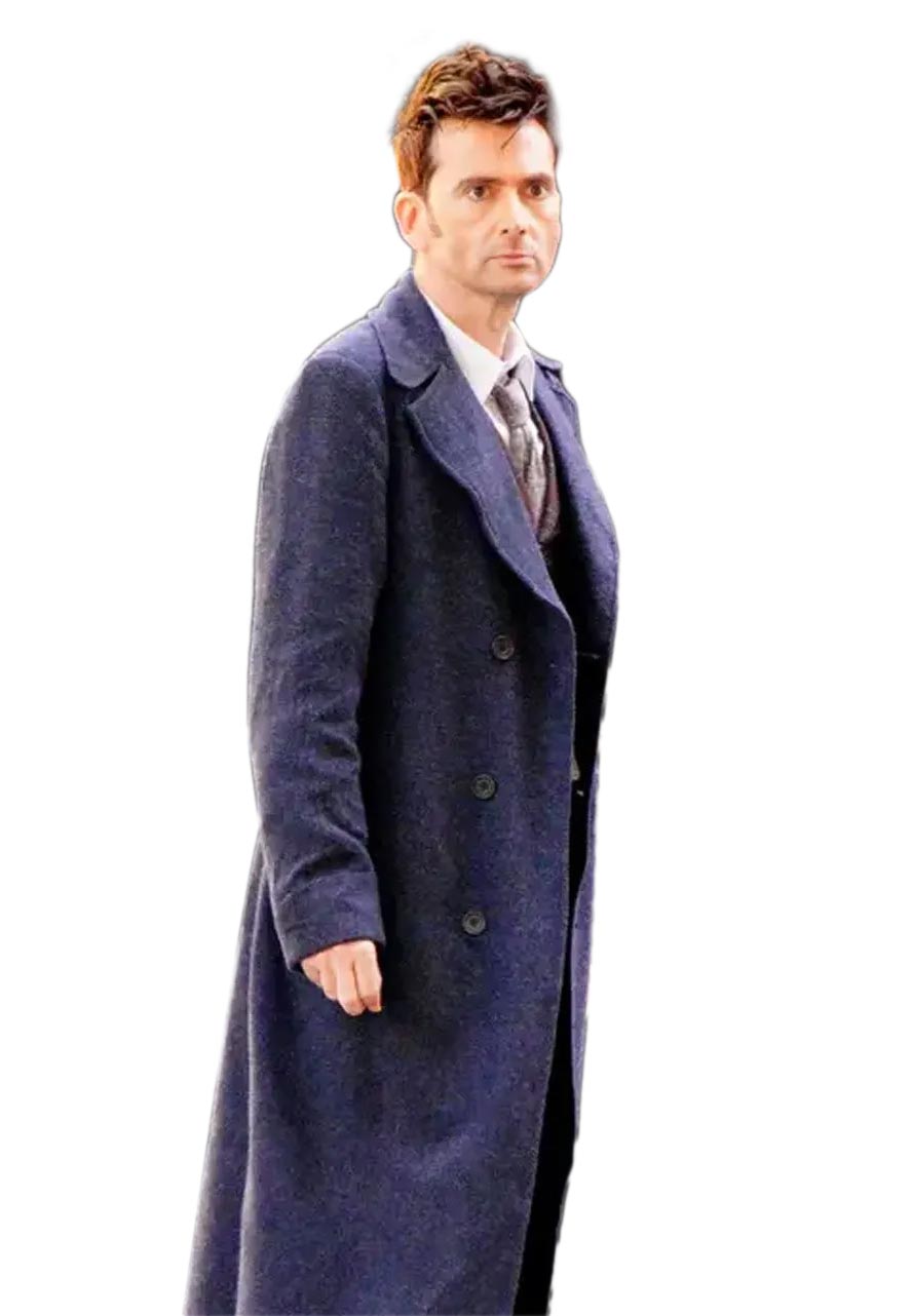 Doctor Who Fourteenth Doctor Wool Coat Doctor Who Fourteenth Doctor Wool Coat - Image 5