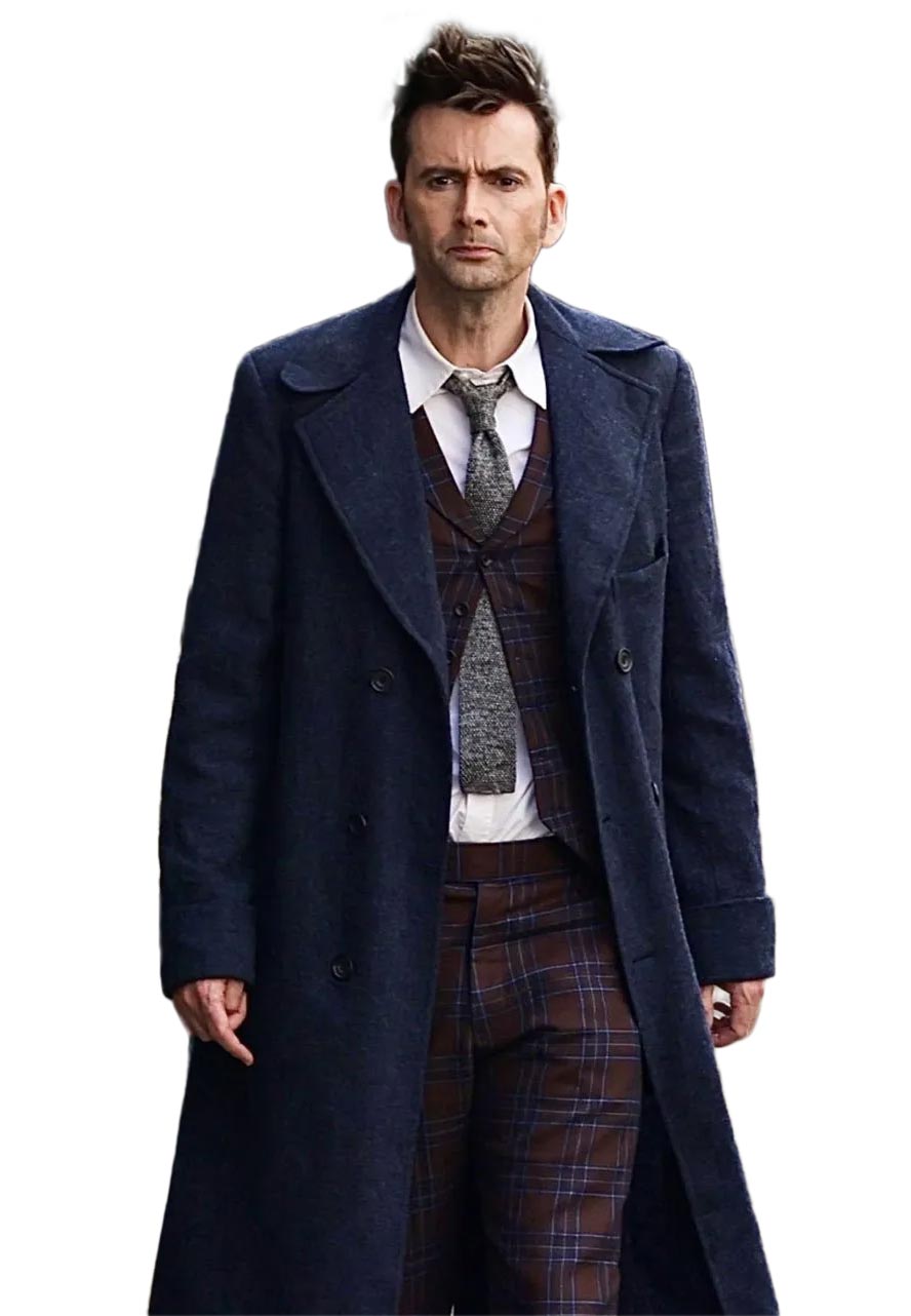 Doctor Who Fourteenth Doctor Wool Coat Doctor Who Fourteenth Doctor Wool Coat