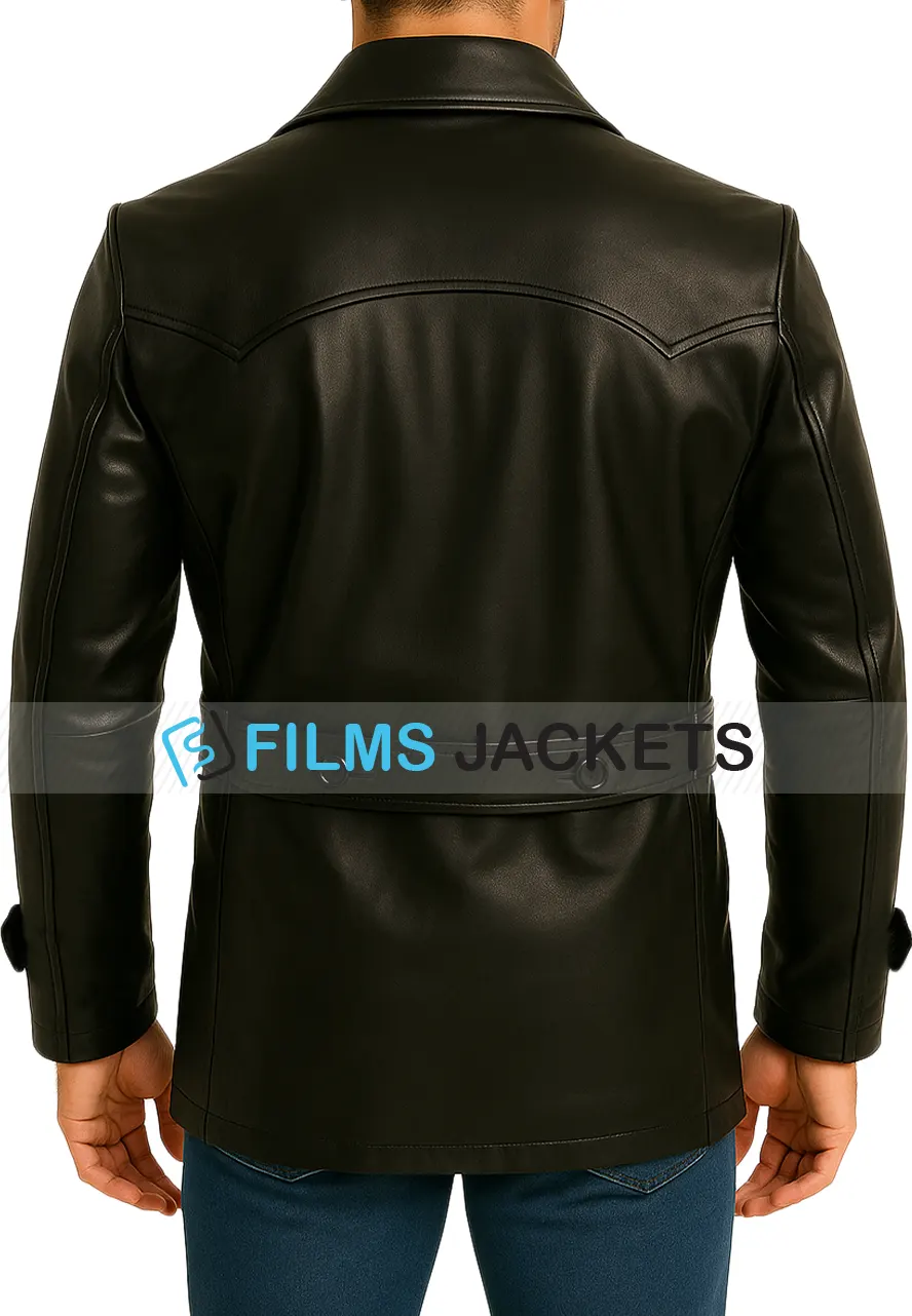 Doctor Who Ninth Doctor Who Leather Jacket Doctor Who Ninth Doctor Who Leather Jacket - Image 6