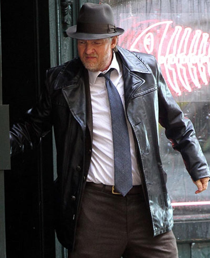 Donal Logue Gotham Leather Jacket Donal Logue Gotham Leather Jacket - Image 4