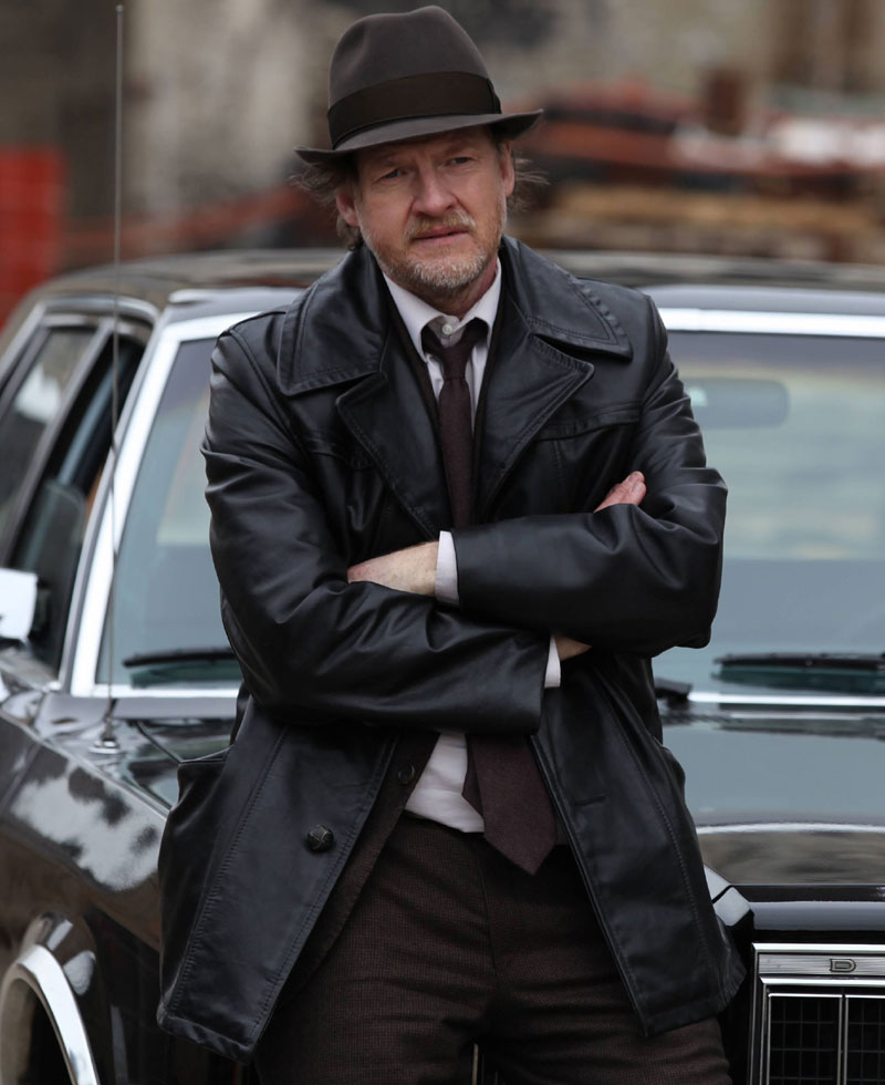 Donal Logue Gotham Leather Jacket Donal Logue Gotham Leather Jacket - Image 2