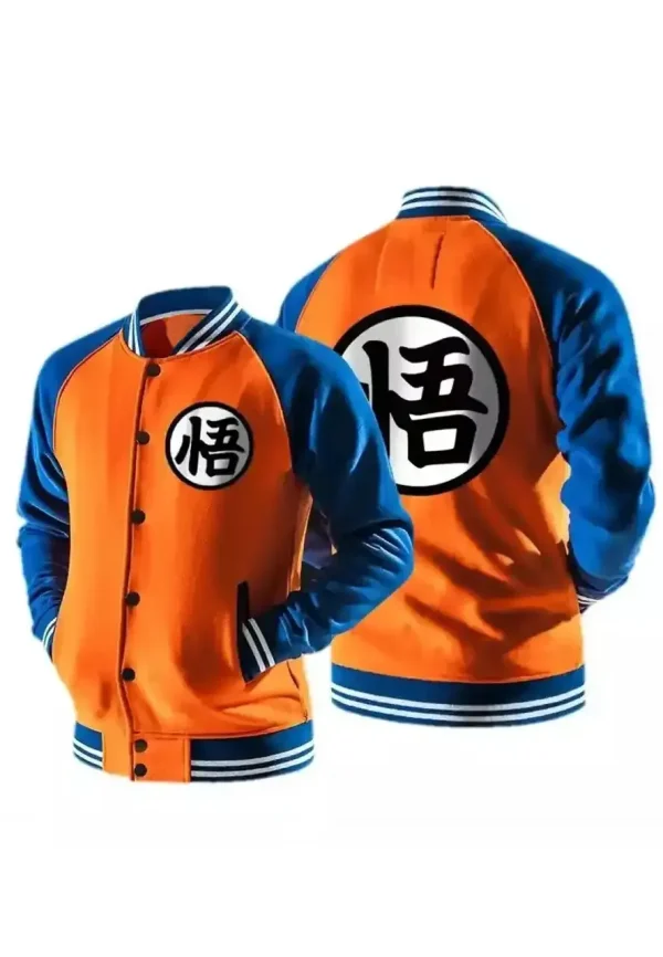 Dragon Ball Z Goku Baseball Bomber Jacket