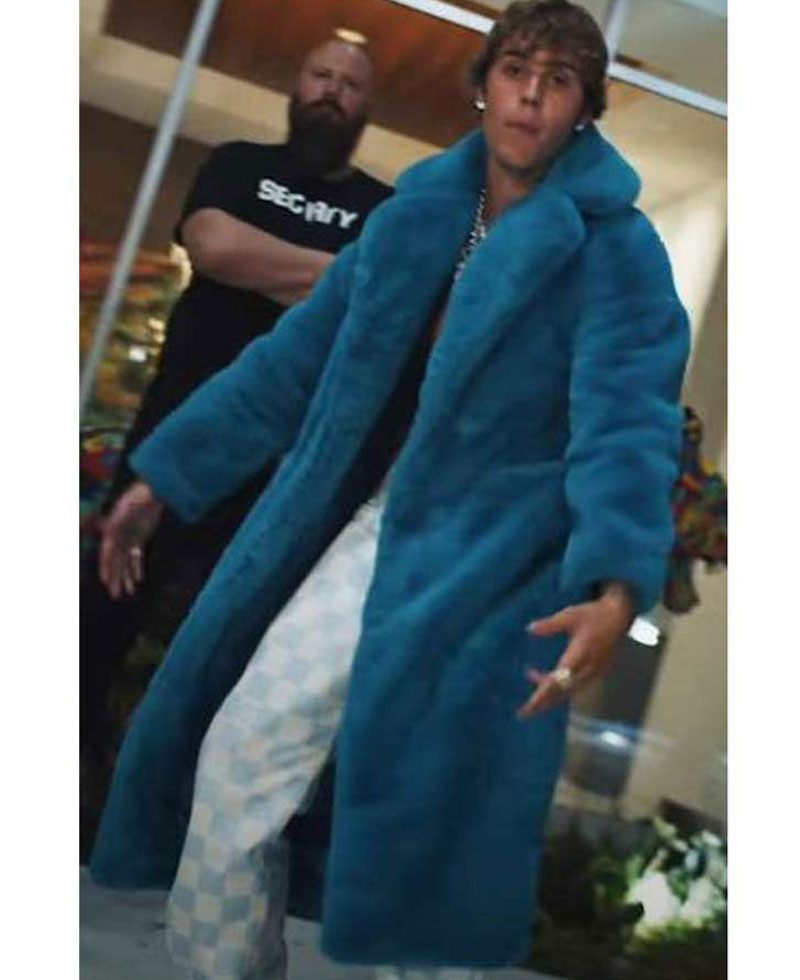 Justin Bieber Drake Popstar Fur Coat Justin Bieber Drake Popstar Fur Coat - Image 3