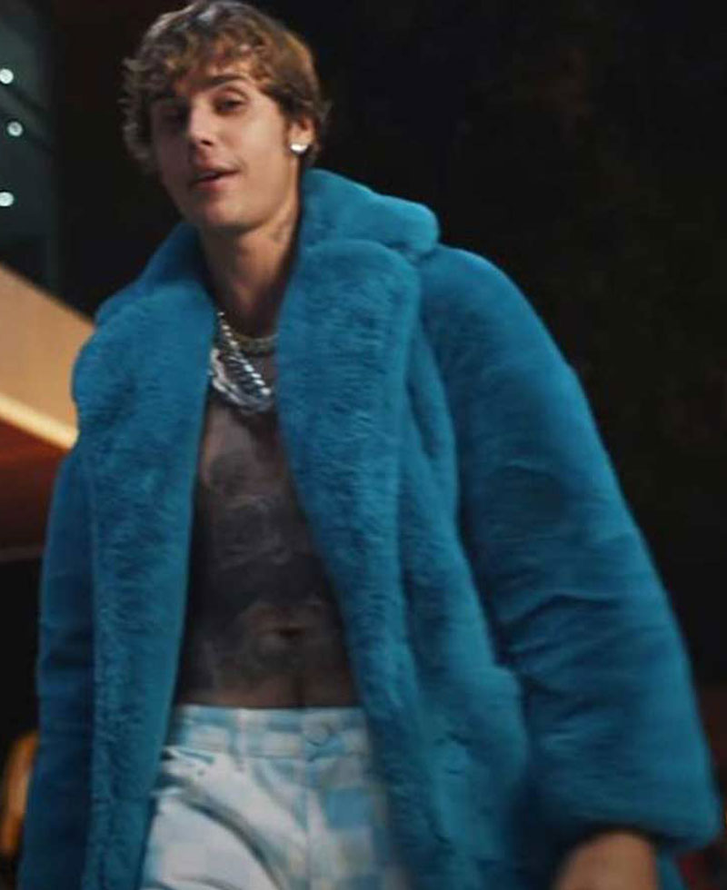 Justin Bieber Drake Popstar Fur Coat