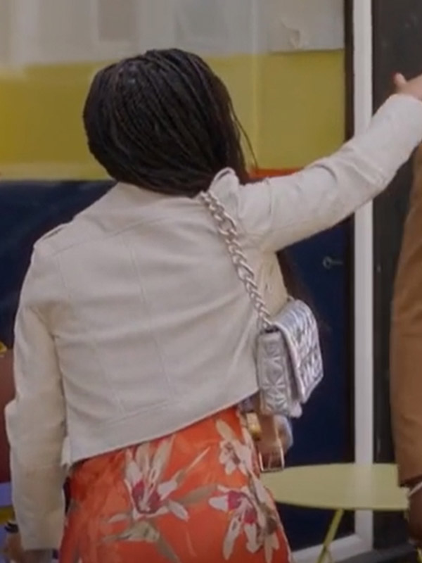 Dreamland Freema Agyeman White Jacket Dreamland Freema Agyeman White Jacket - Image 4