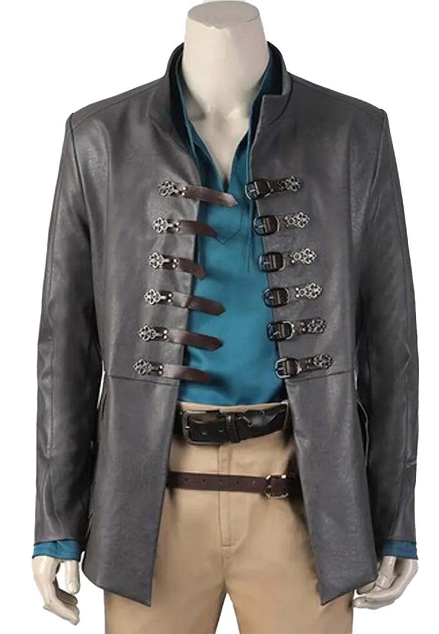 Dungeons & Dragons Honor Among Thieves Chris Pine Leather Jacket Dungeons & Dragons Honor Among Thieves Chris Pine Leather Jacket - Image 3