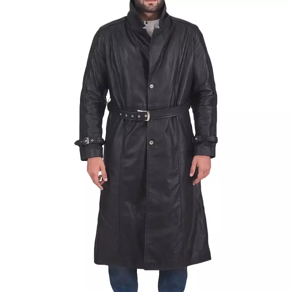 Duster Leather Trench Coat Duster Leather Trench Coat