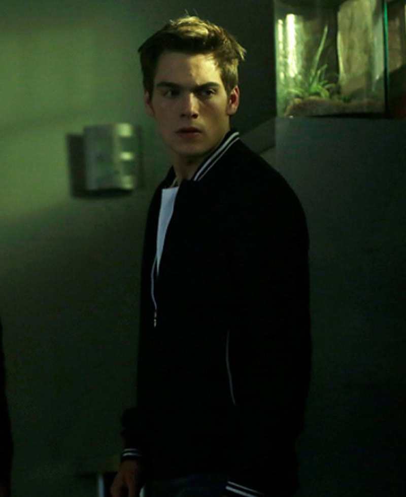 Teen Wolf Liam Dunbar Varsity Bomber Jacket Teen Wolf Liam Dunbar Varsity Bomber Jacket - Image 5