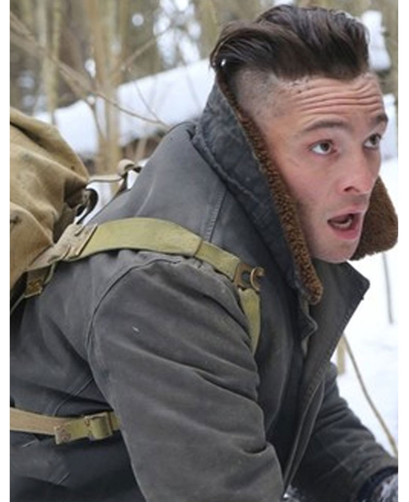 Enemy Lines Ed Westwick Grey Jacket Enemy Lines Ed Westwick Grey Jacket - Image 2