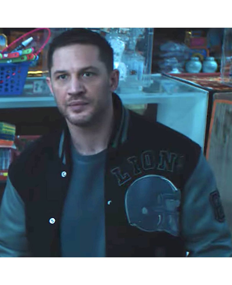 Venom 2 Eddie Brock Varsity Jacket eddie brock 2 tom hardy varsity jacket
