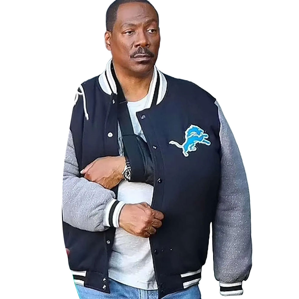 Eddie Murphy Detroit Lions Jacket eddie murphy lions jacket