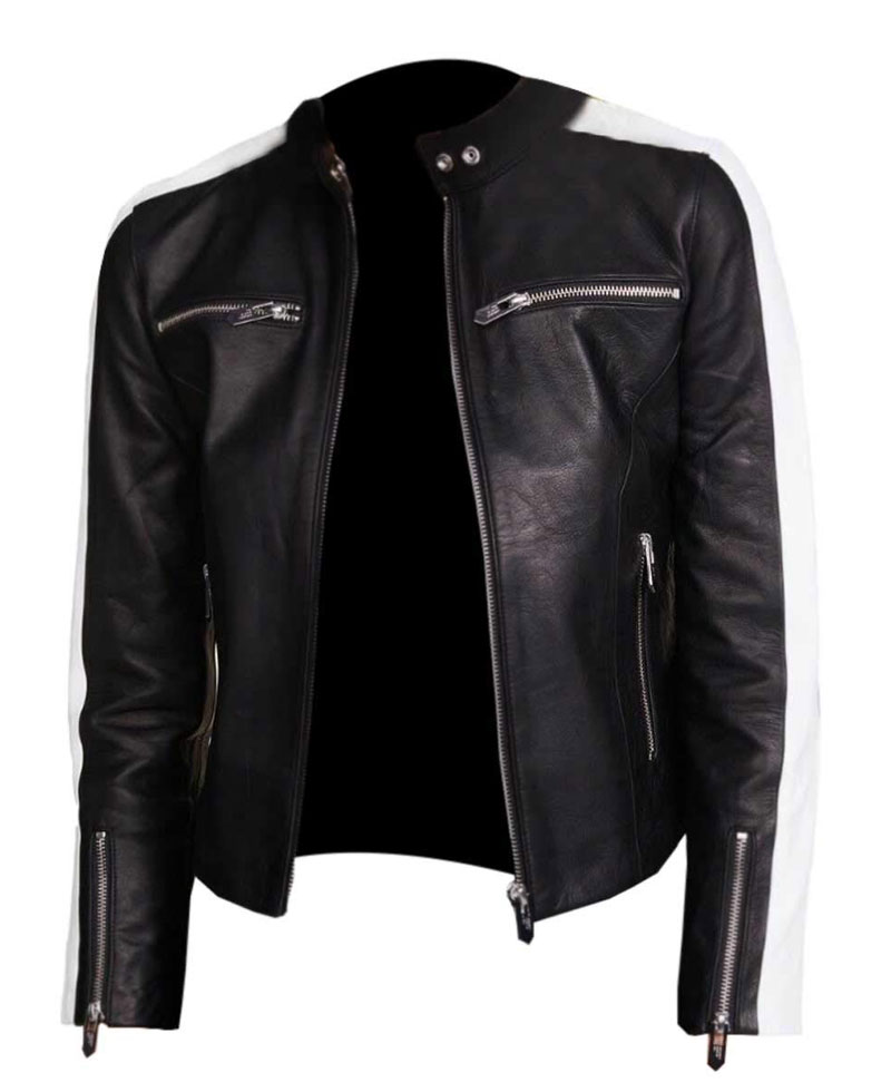 Eiza González Godzilla Vs Kong Biker Leather Jacket Eiza González Godzilla Vs Kong Biker Leather Jacket - Image 4