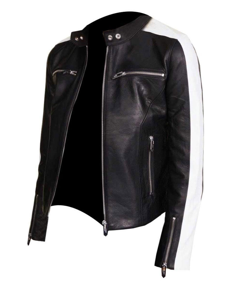 Eiza González Godzilla Vs Kong Biker Leather Jacket Eiza González Godzilla Vs Kong Biker Leather Jacket - Image 2