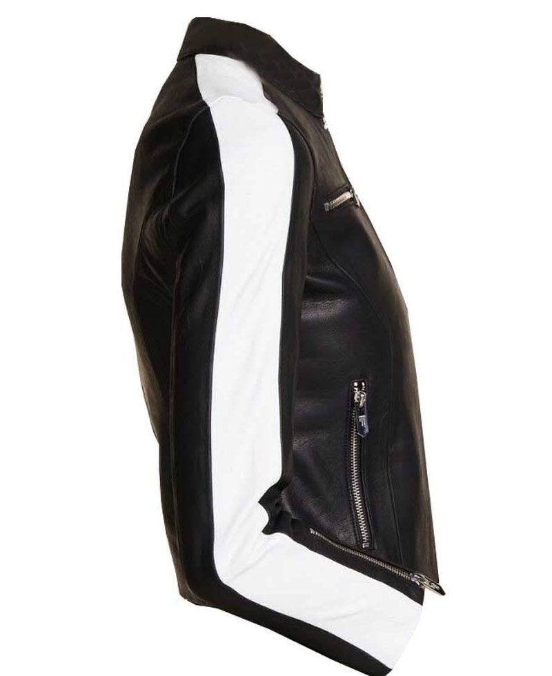 Eiza González Godzilla Vs Kong Biker Leather Jacket Eiza González Godzilla Vs Kong Biker Leather Jacket - Image 3