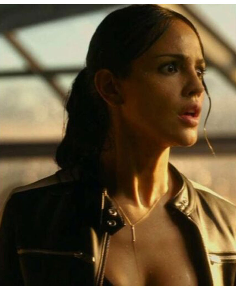 Eiza González Godzilla Vs Kong Biker Leather Jacket Eiza González Godzilla Vs Kong Biker Leather Jacket - Image 6