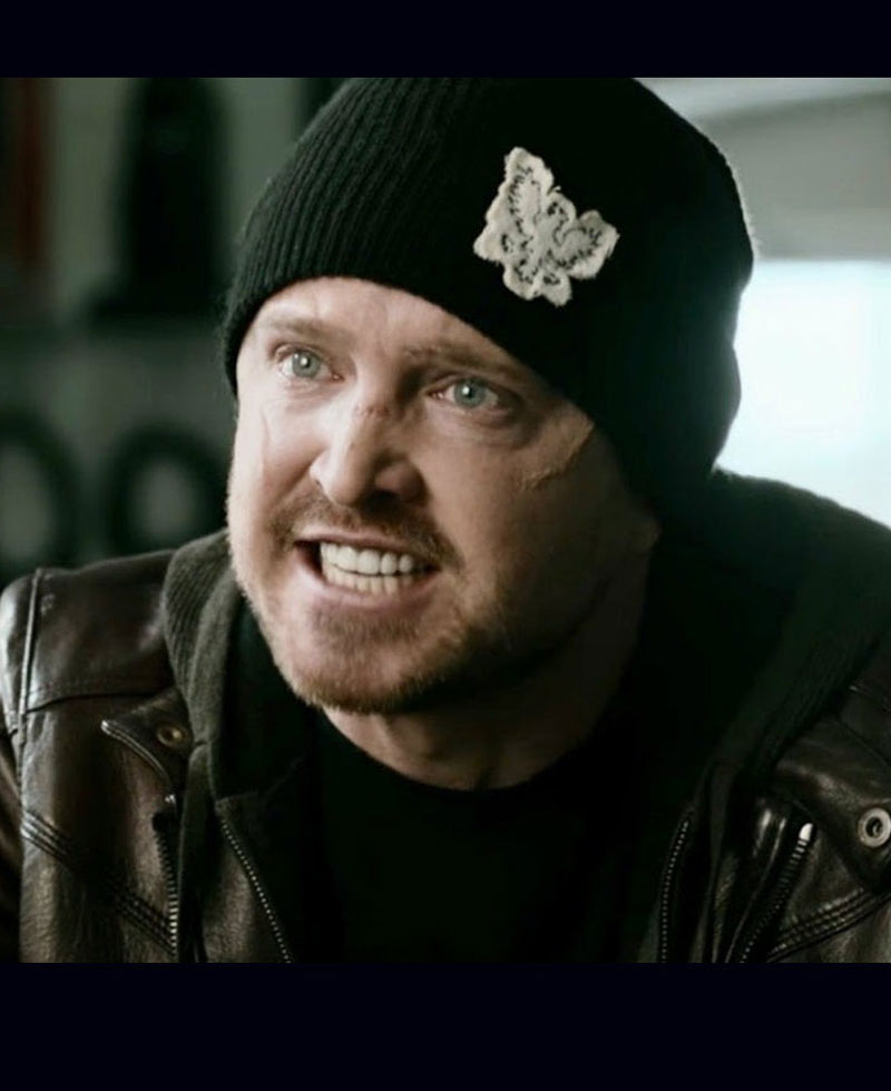El Camino A Breaking Bad Aaron Paul Brown Leather Jacket El Camino A Breaking Bad Aaron Paul Brown Leather Jacket - Image 4