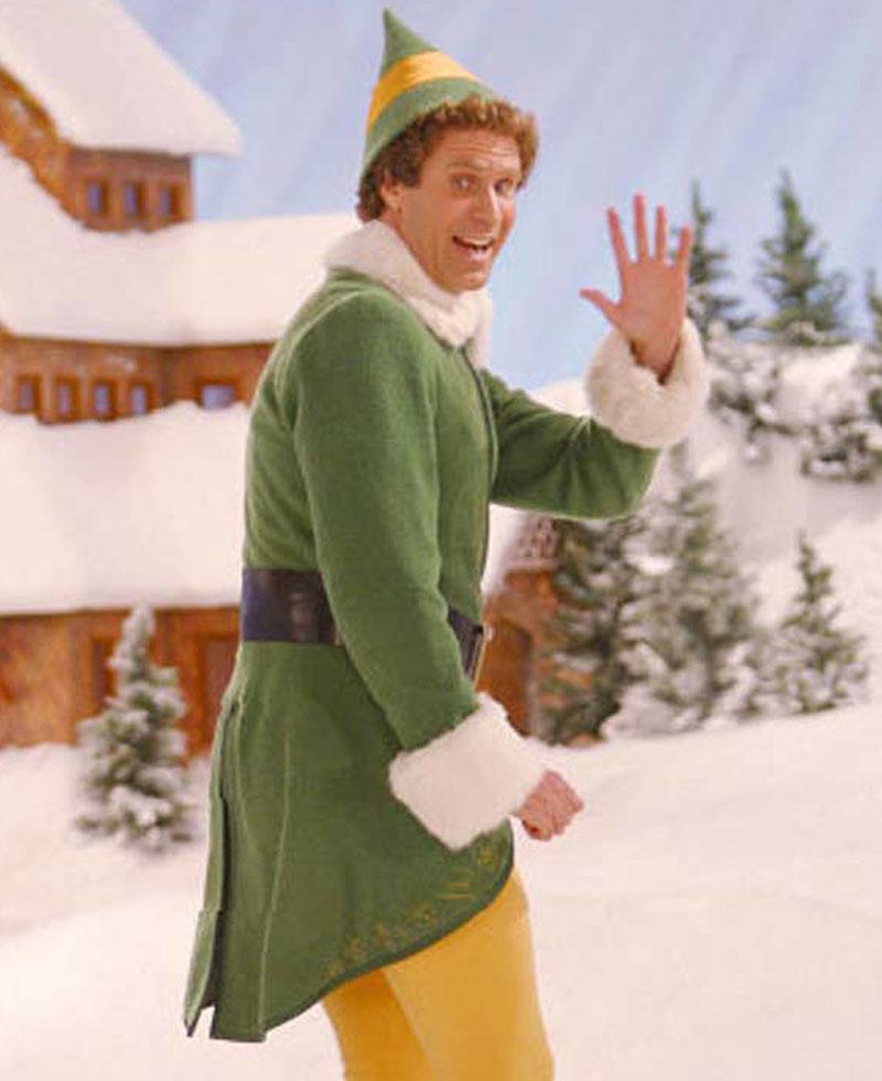 Elf Will Ferrell Christmas Coat Elf Will Ferrell Christmas Coat - Image 3