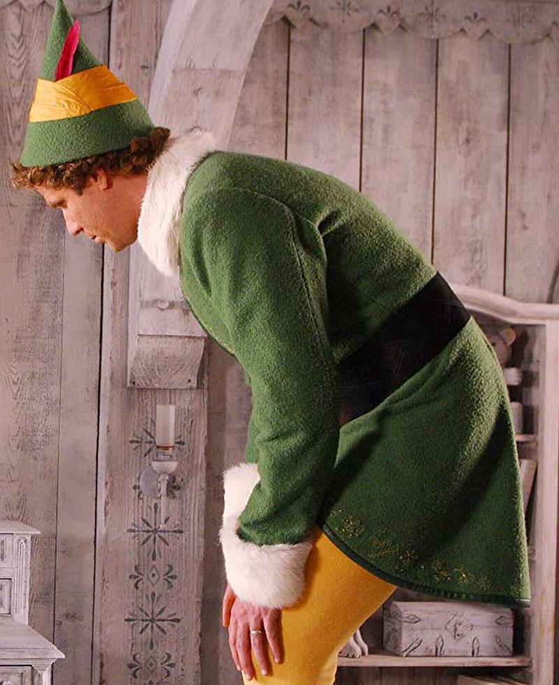 Elf Will Ferrell Christmas Coat Elf Will Ferrell Christmas Coat - Image 4