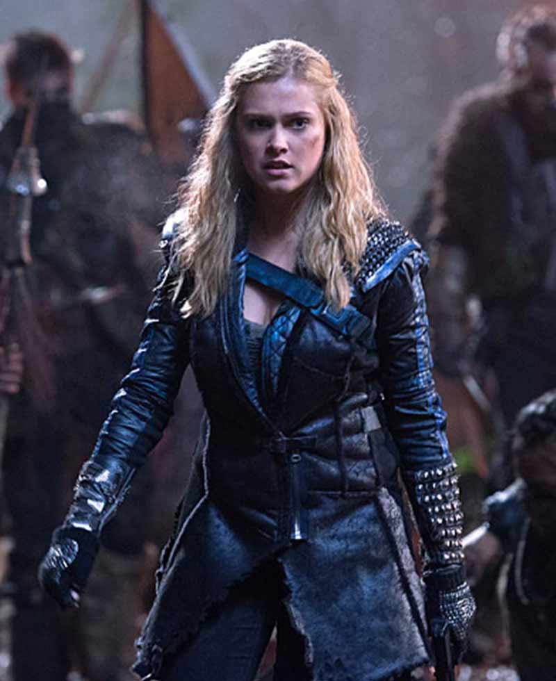 Clarke Griffin The 100 Leather Coat Clarke Griffin The 100 Leather Coat