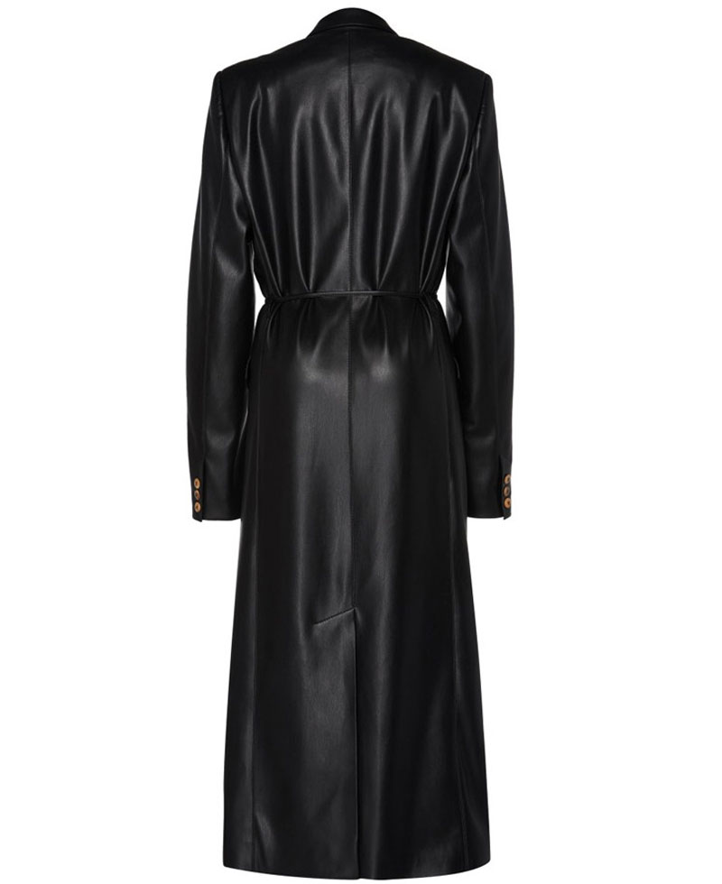 Dynasty Elizabeth Gillies Leather Coat Dynasty Elizabeth Gillies Leather Coat - Image 2