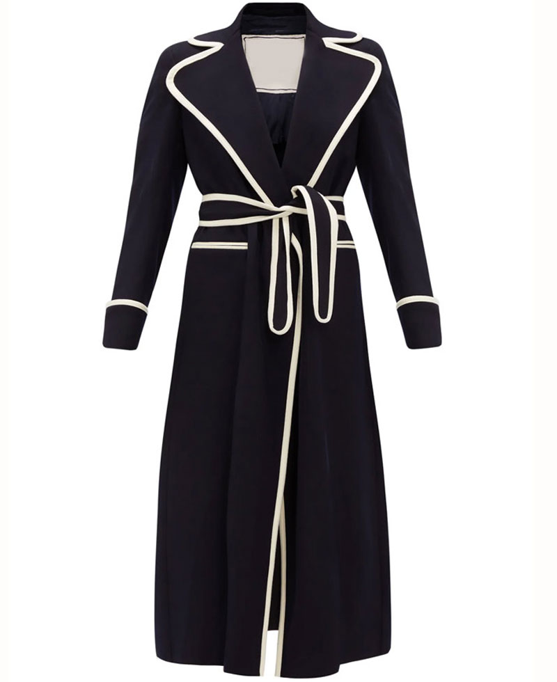 Dynasty S03 Elizabeth Gillies Belted Coat Dynasty S03 Elizabeth Gillies Belted Coat