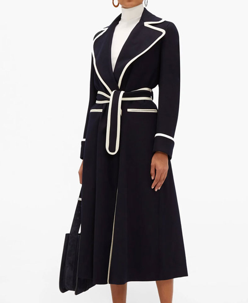 Dynasty S03 Elizabeth Gillies Belted Coat Dynasty S03 Elizabeth Gillies Belted Coat - Image 5