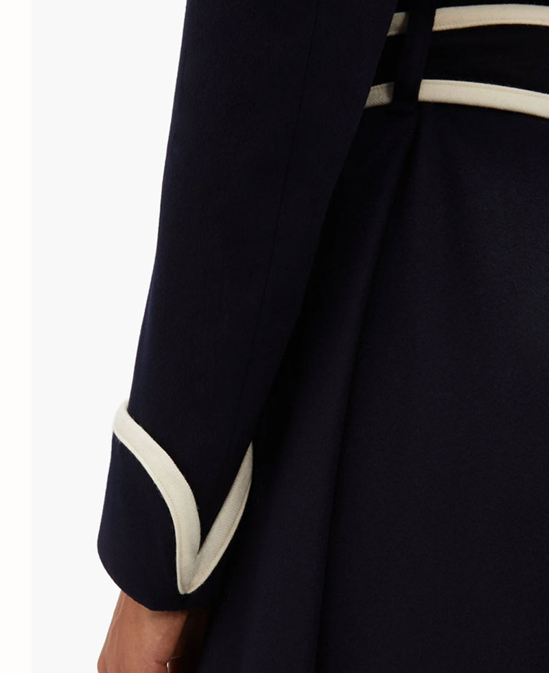 Dynasty S03 Elizabeth Gillies Belted Coat Dynasty S03 Elizabeth Gillies Belted Coat - Image 2