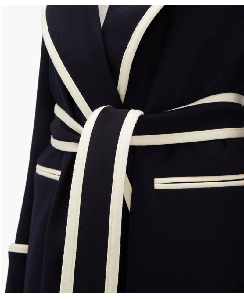 Dynasty S03 Elizabeth Gillies Belted Coat Dynasty S03 Elizabeth Gillies Belted Coat - Image 3