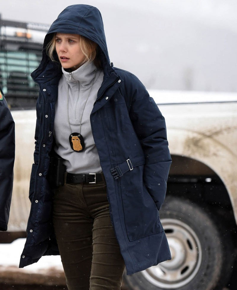 Elizabeth Olsen Wind River Parka Elizabeth Olsen Wind River Parka - Image 2