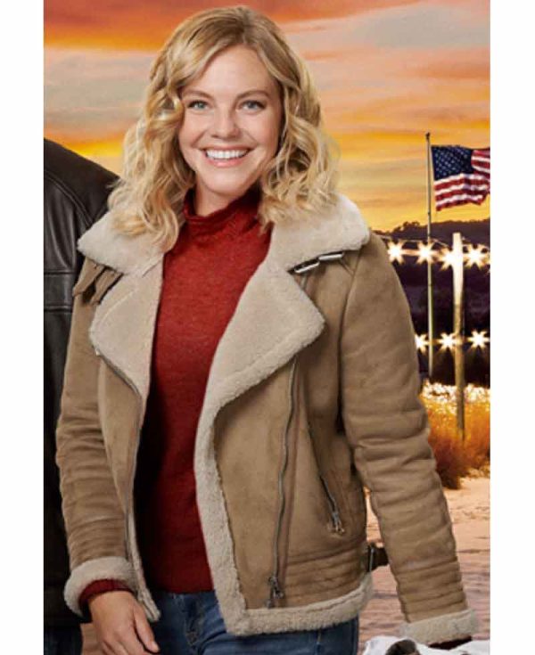 Eloise Mumford A Veteran's Christmas Suede Jacket