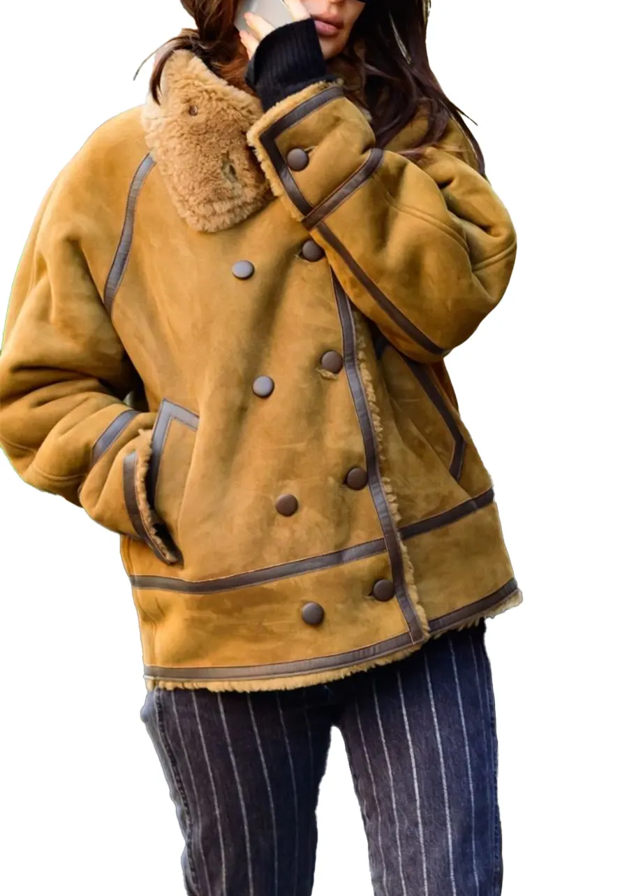 Elya Shearling Lined Jacket Elya Shearling Lined Jacket - Image 3