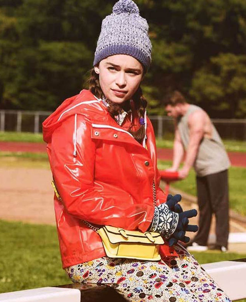 Me Before You Emilia Clarke Hooded Jacket Me Before You Emilia Clarke Hooded Jacket - Image 2