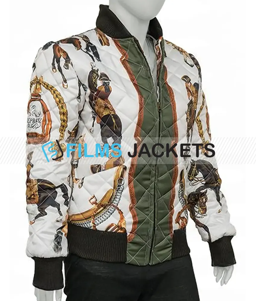 Emily In Paris S2 Lily Collins Satin Jacket Emily In Paris S2 Lily Collins Satin Jacket - Image 5