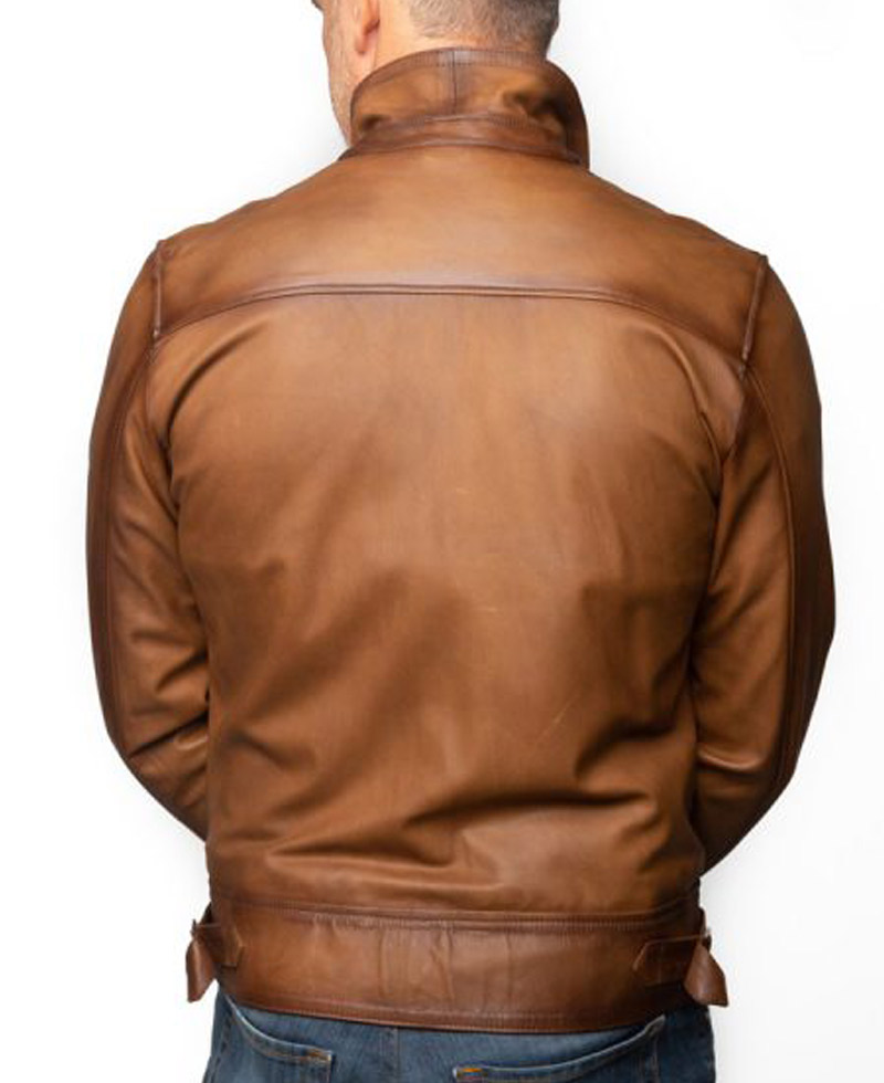 Leonardo Dicaprio The Aviator Leather Jacket Leonardo Dicaprio The Aviator Leather Jacket - Image 4
