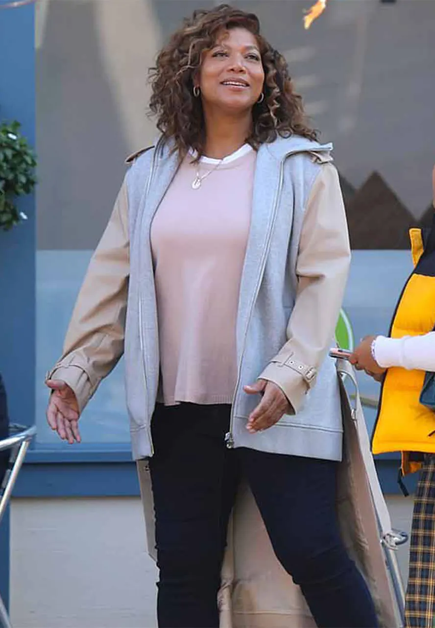 The Equalizer Queen Latifah Belted Tailcoat The Equalizer Queen Latifah Belted Tailcoat - Image 5
