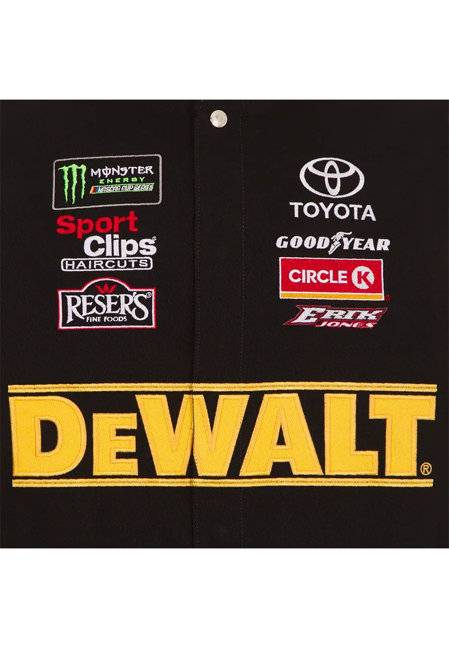 Erik Jones Dewalt Nascar Jacket Erik Jones Dewalt Nascar Jacket - Image 5