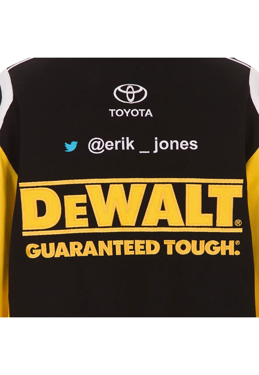 Erik Jones Dewalt Nascar Jacket Erik Jones Dewalt Nascar Jacket - Image 6