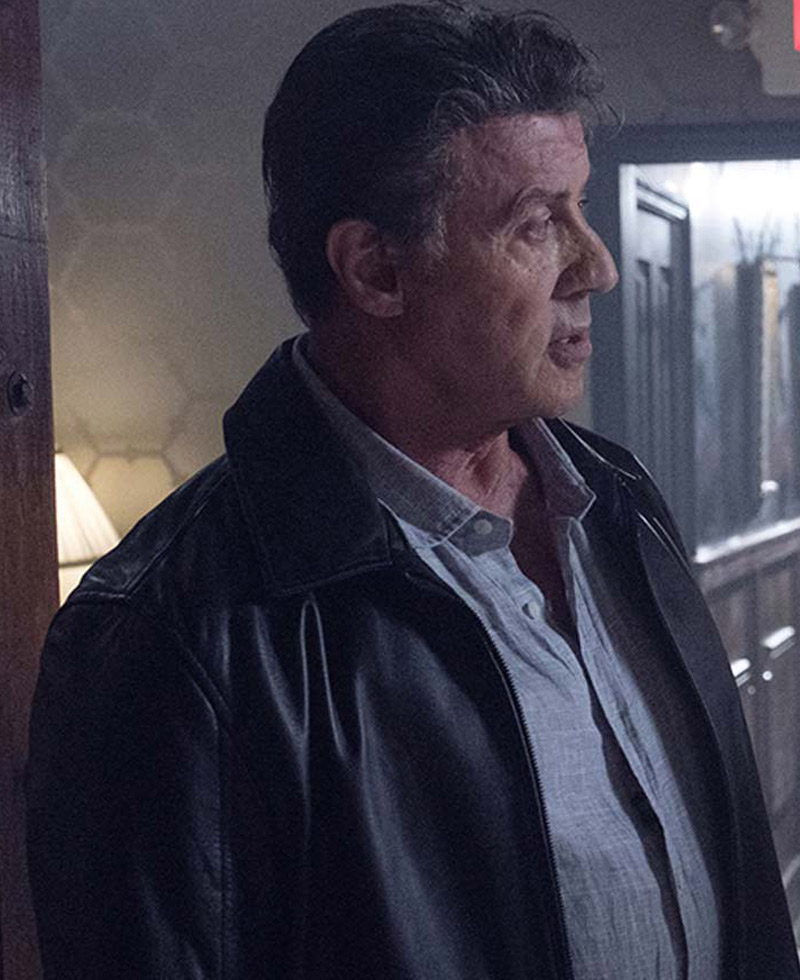 Escape Plan 2 Hades Sylvester Stallone Leather Jacket Escape Plan 2 Hades Sylvester Stallone Leather Jacket - Image 2