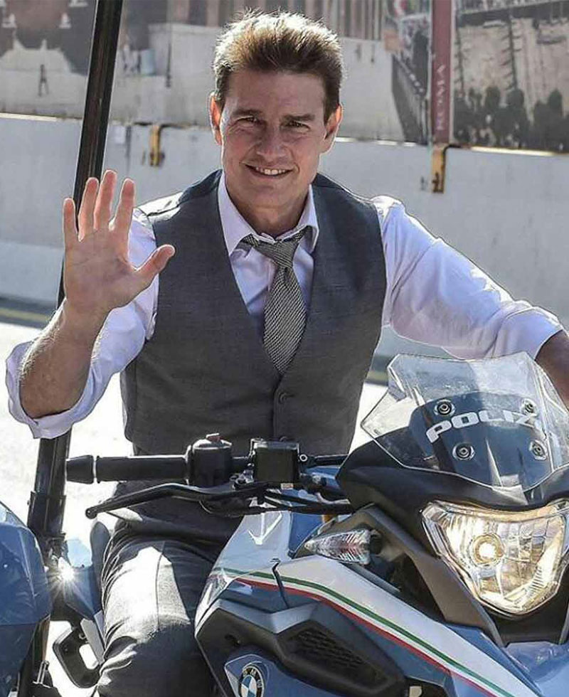 Tom Cruise Mission Impossible 7 Grey Vest Tom Cruise Mission Impossible 7 Grey Vest - Image 4
