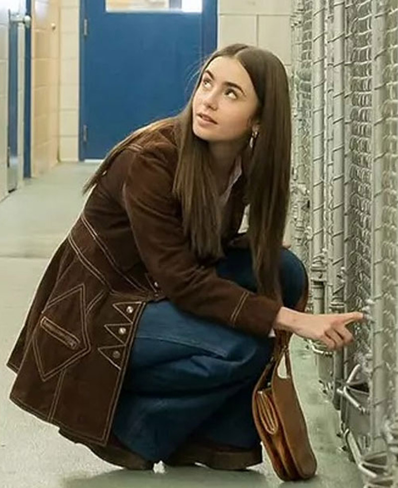Extremely Wicked Lily Collins Coat Extremely Wicked Lily Collins Coat - Image 3