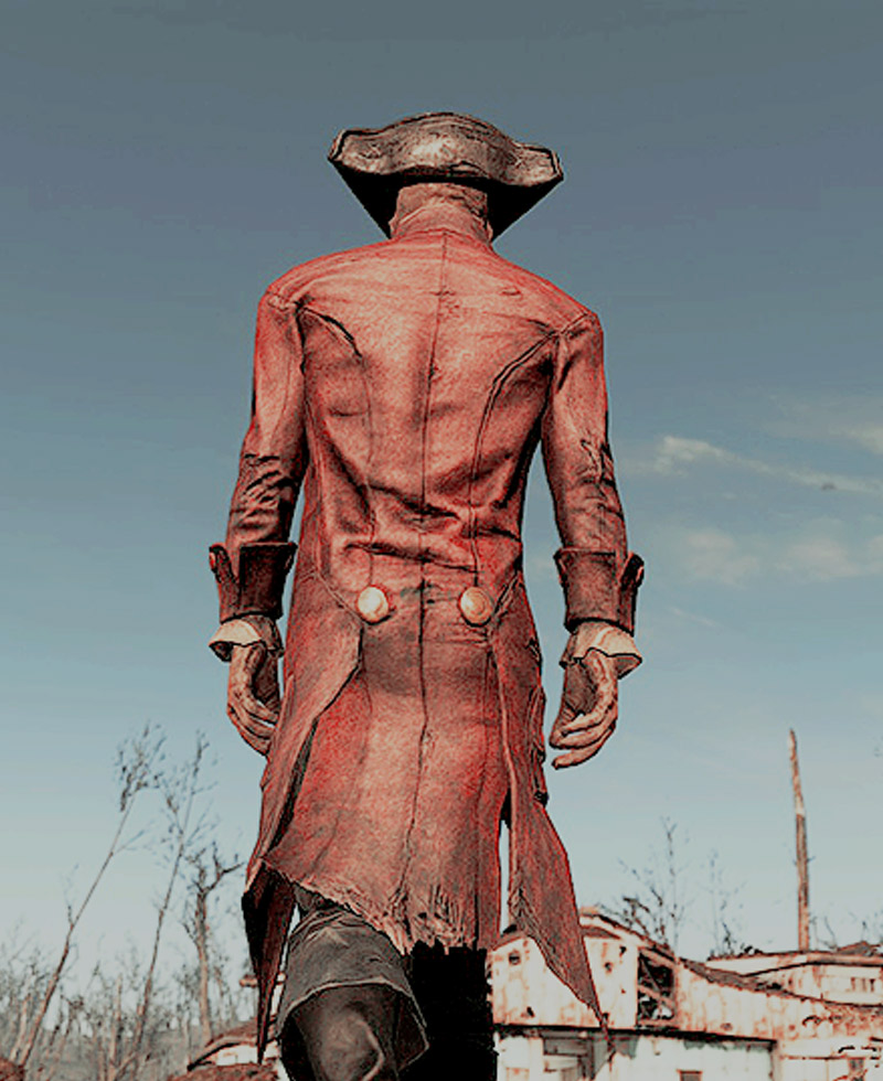 John Hancock Fallout 4 Red Coat John Hancock Fallout 4 Red Coat - Image 4