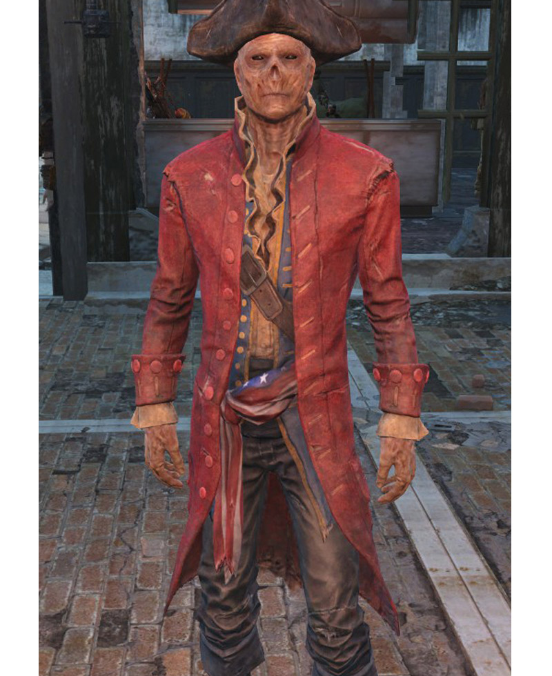 John Hancock Fallout 4 Red Coat John Hancock Fallout 4 Red Coat