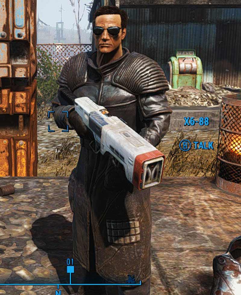 Fallout 4 X6 88 Coat x6 88 coat