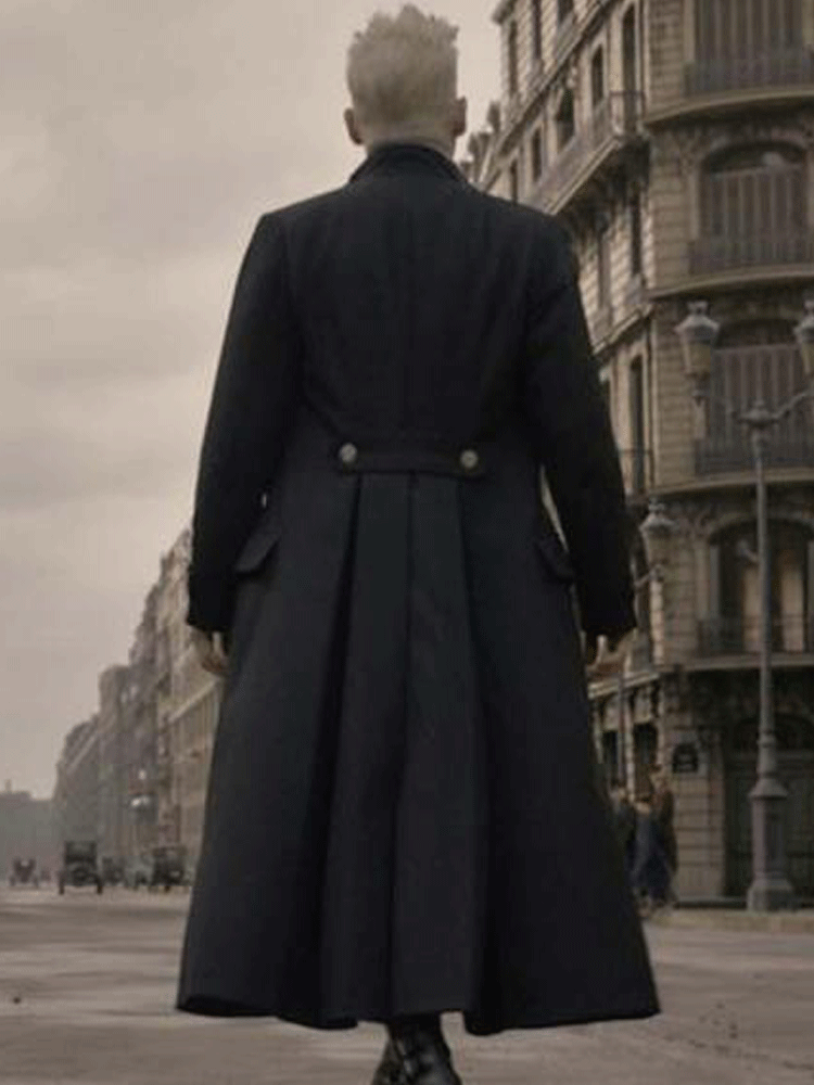 Gellert Grindelwald Fantastic Beasts Johnny Depp Coat Gellert Grindelwald Fantastic Beasts Johnny Depp Coat - Image 5