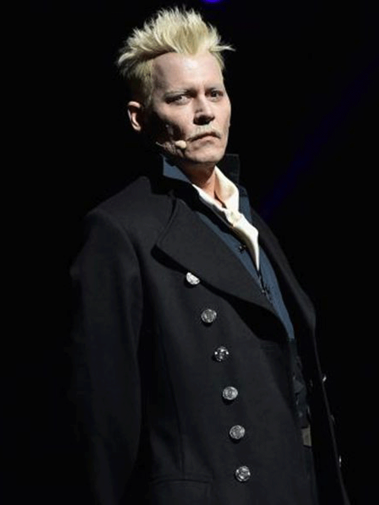 Gellert Grindelwald Fantastic Beasts Johnny Depp Coat Gellert Grindelwald Fantastic Beasts Johnny Depp Coat - Image 6