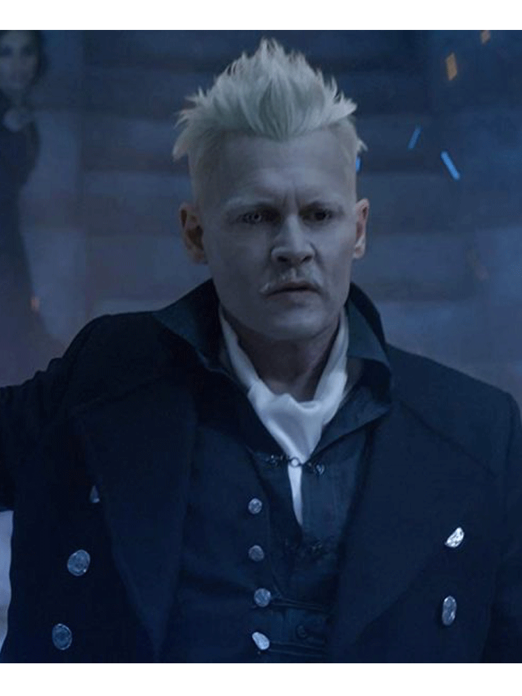 Gellert Grindelwald Fantastic Beasts Johnny Depp Coat Gellert Grindelwald Fantastic Beasts Johnny Depp Coat - Image 7