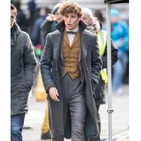 Eddie Redmayne Fantastic Beasts The Crimes of Grindelwald Coat Eddie Redmayne Fantastic Beasts The Crimes of Grindelwald Coat - Image 15