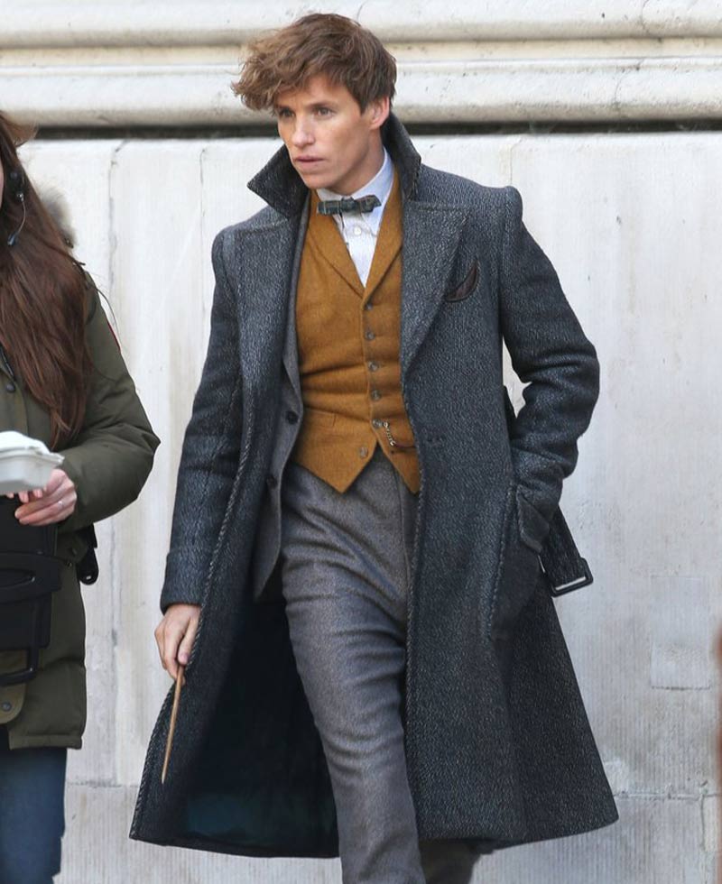 Eddie Redmayne Fantastic Beasts The Crimes of Grindelwald Coat Eddie Redmayne Fantastic Beasts The Crimes of Grindelwald Coat - Image 8