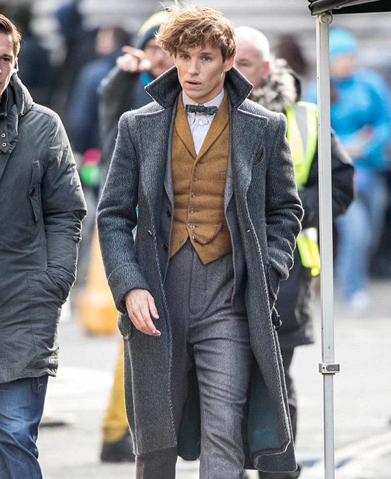 Eddie Redmayne Fantastic Beasts The Crimes of Grindelwald Coat Eddie Redmayne Fantastic Beasts The Crimes of Grindelwald Coat - Image 7